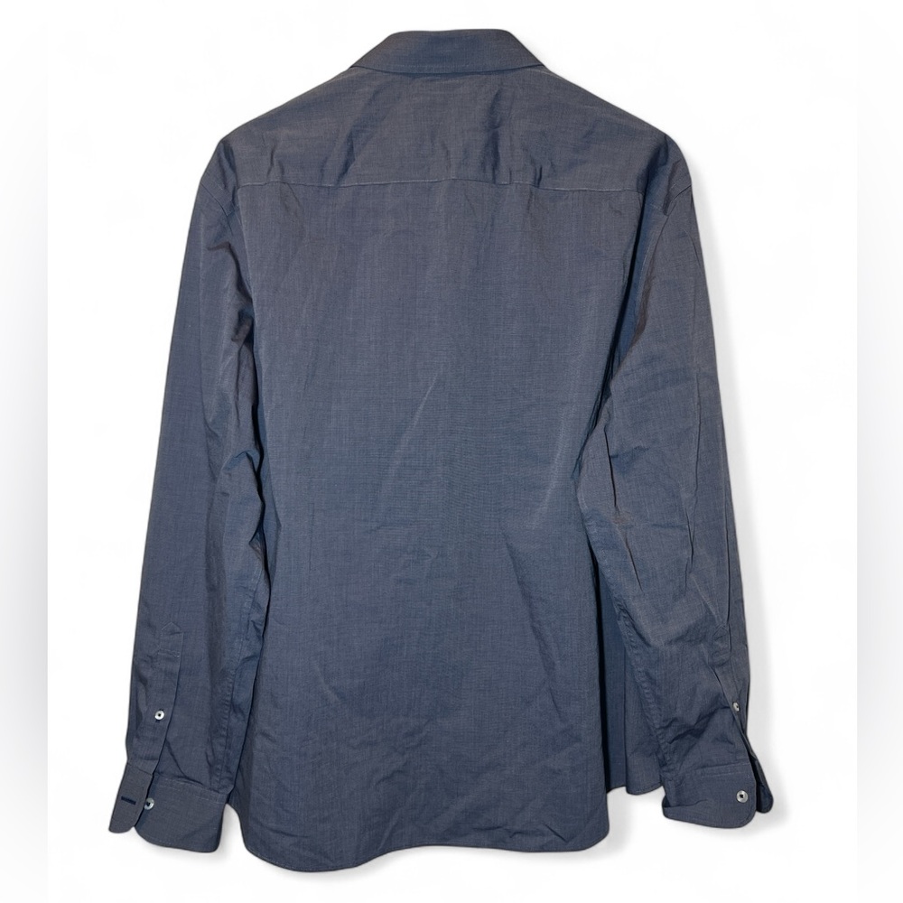 Untuckit Orville Wrinkle Free Regular‎ Fit Button Up Long Sleeve Shirt XXXL Blue - Picture 2 of 6